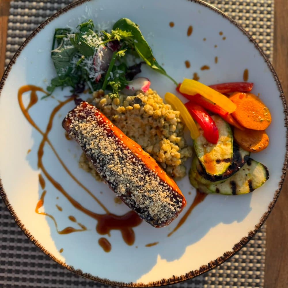 Teriyaki Soslu Somon
